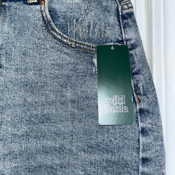 NWT, Wild Fable Jean Skirt, Size 4 - Picture 3 of 4